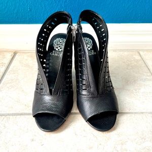 Vince Camuto 4-inch open-toe heels; Worn once